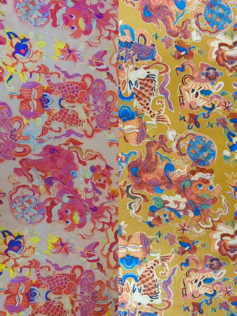 【春与绿】 瑞兽 天丝人棉 亲肤 柔软 透气 吸汗 天然纤维