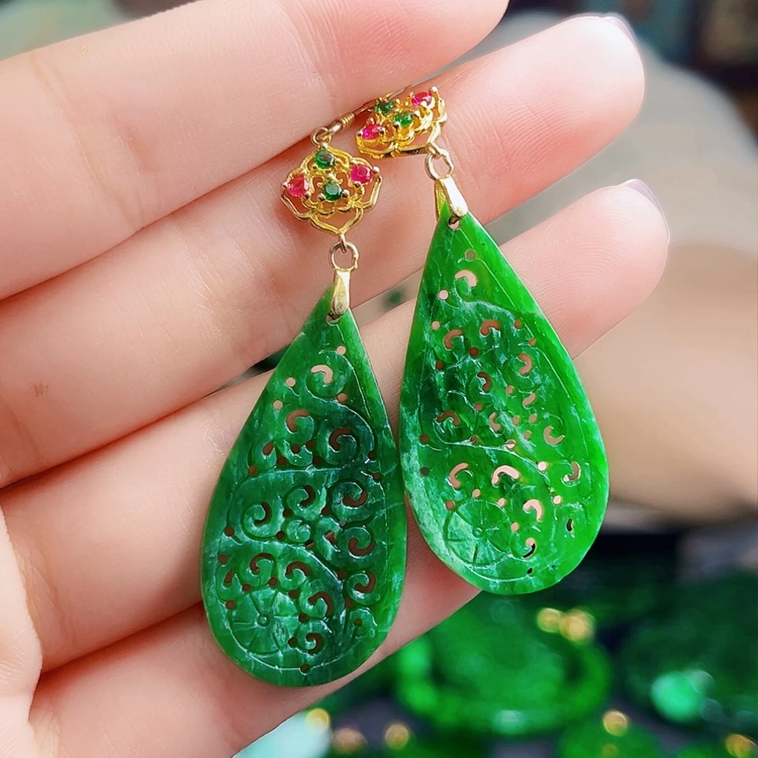 颈饰银S925镶嵌翡翠多样性