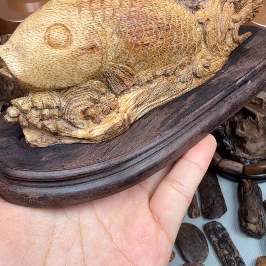 沉香碎屑沉香柬埔寨菩萨鱼