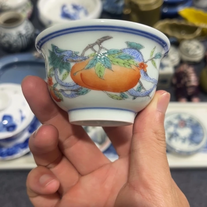 摆件景德镇陶瓷杯子