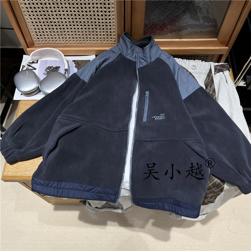 吴小越w1603男童秋冬双面奥利绒校服神器韩版中大童儿童内搭