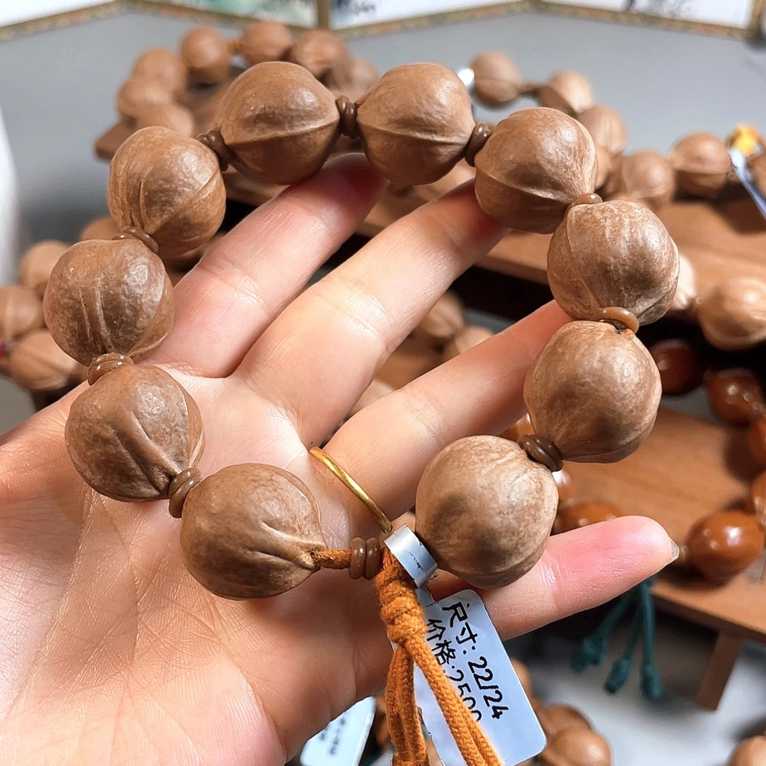 雅***士橄榄核手串/手链22/24梅林铁核