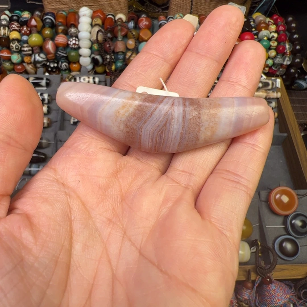 还***上玛瑙/玉髓未镶嵌手链