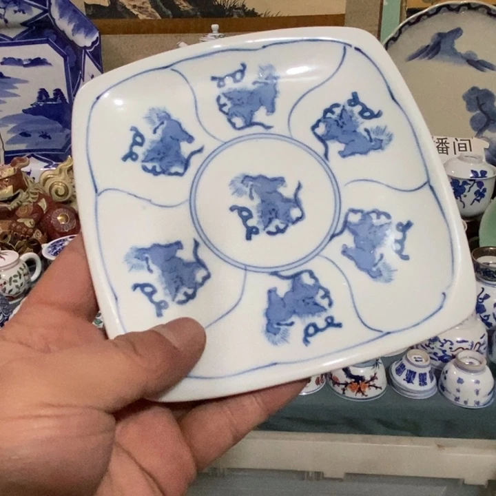 瓷片舶来瓷器满28包邮当日凑单