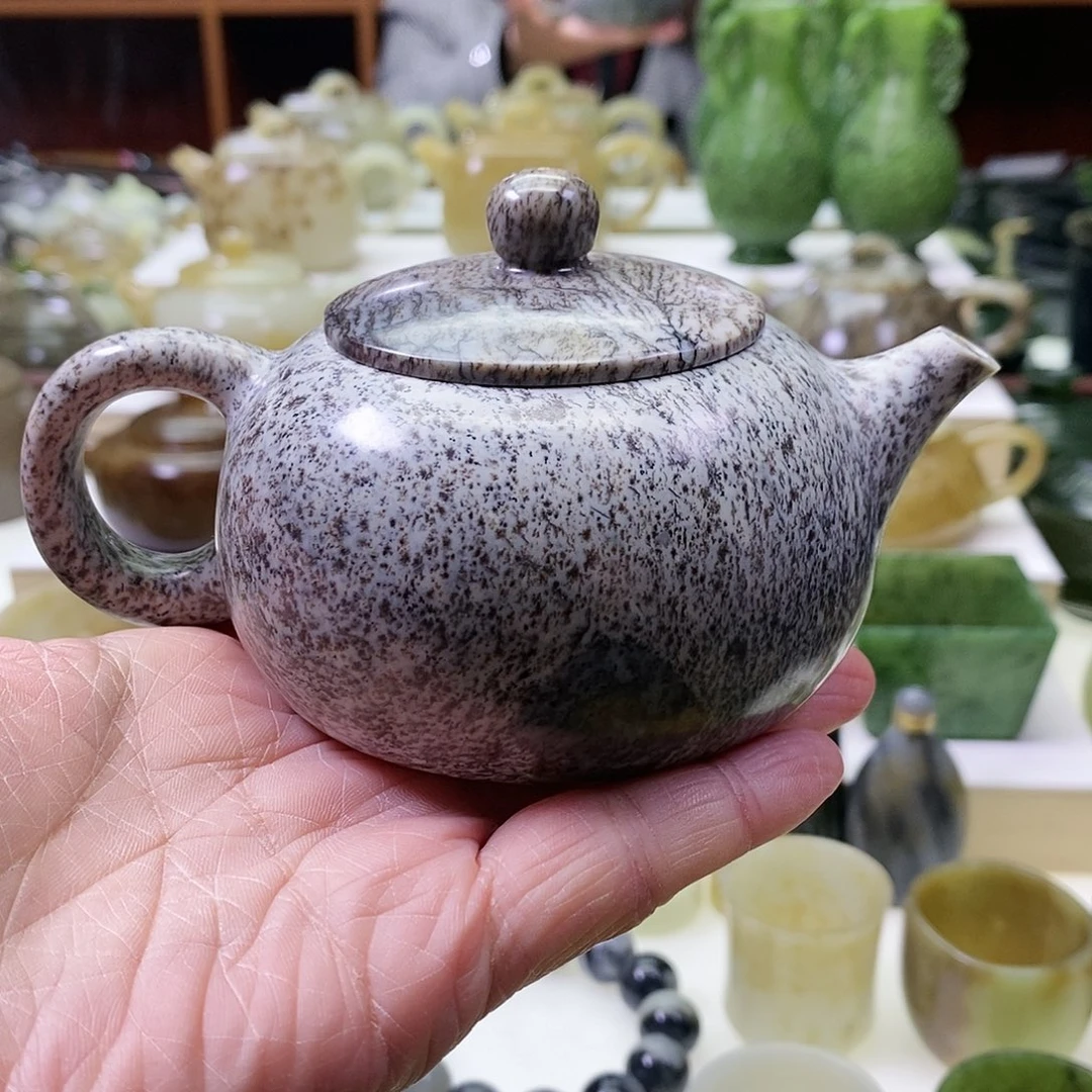 和田玉茶壶未镶嵌