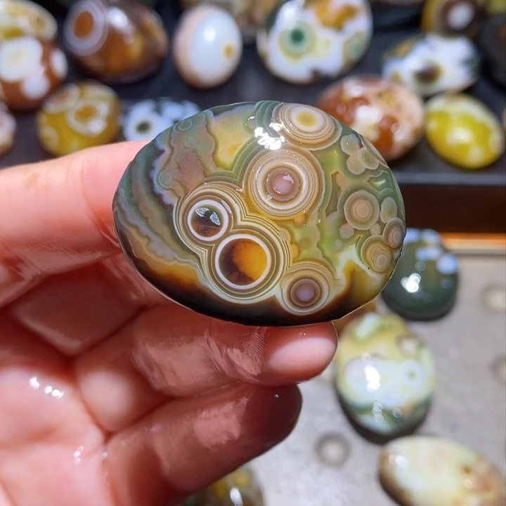 未镶嵌玛瑙/玉髓珠宝半成品89