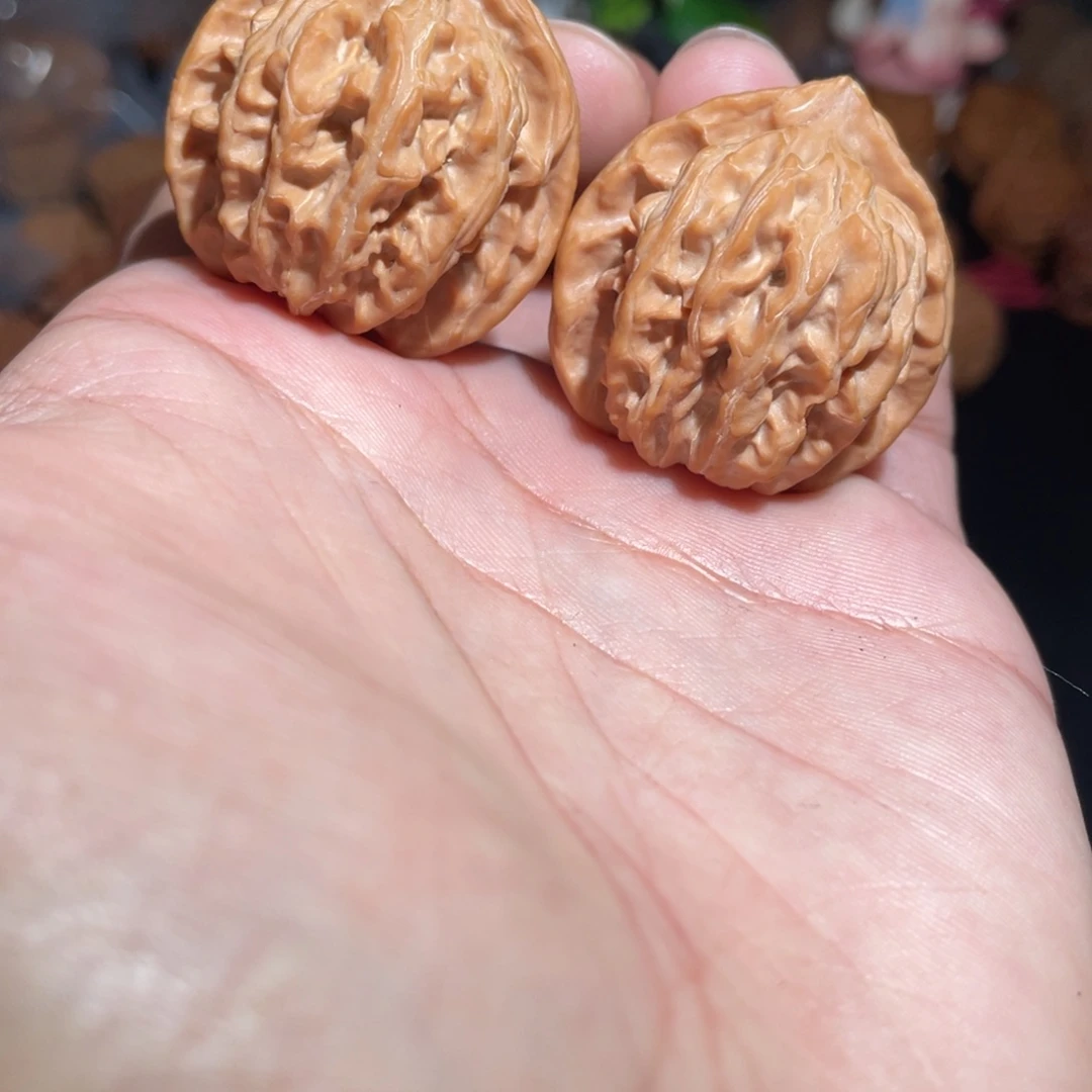 吊坠文玩核桃35郁金香