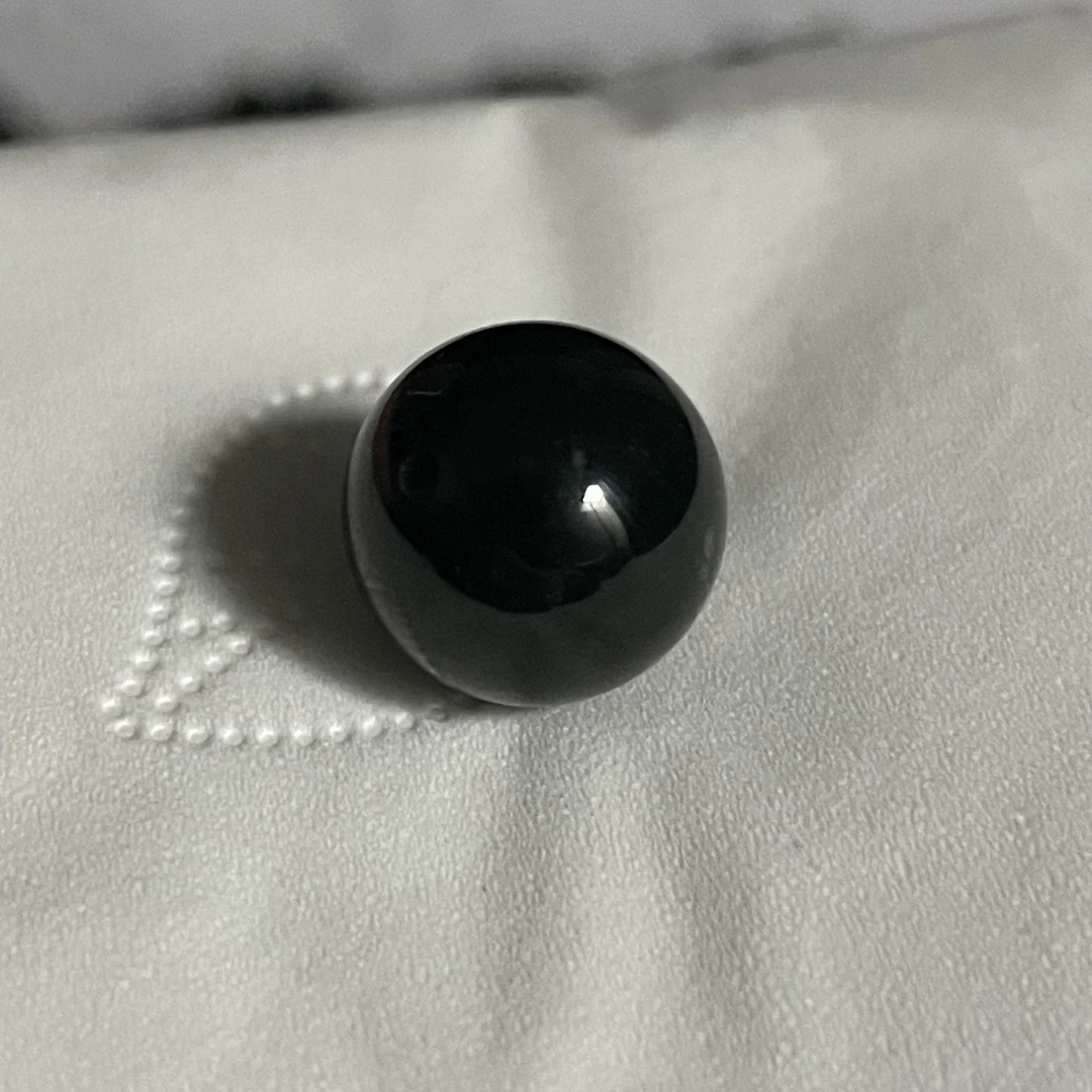 天然翡翠a货 单珠12.7mm