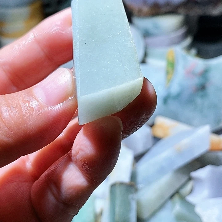 散珠翡翠边角料41