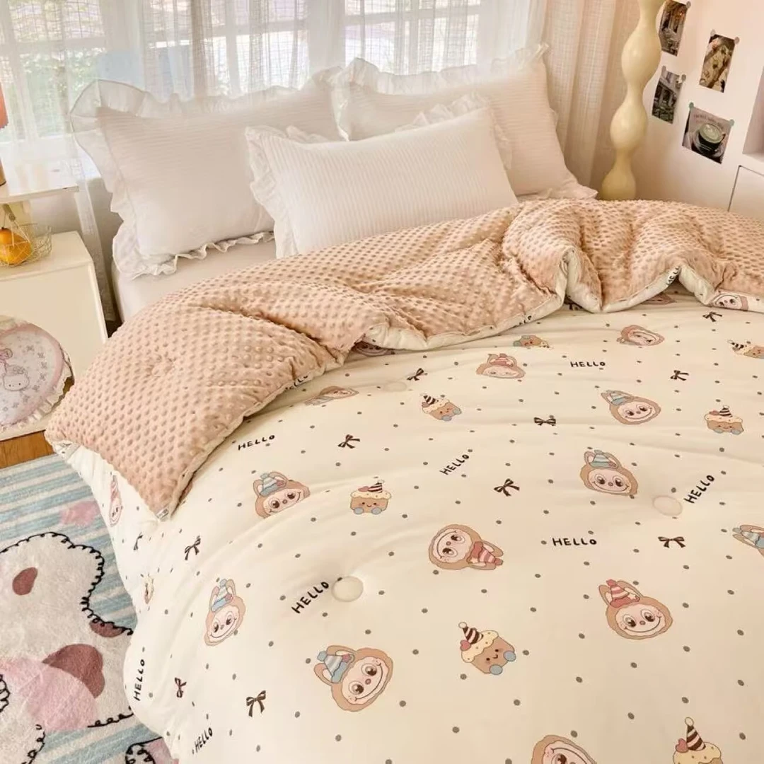 【试睡三十天】爆款豆豆被被子轻奢舒适