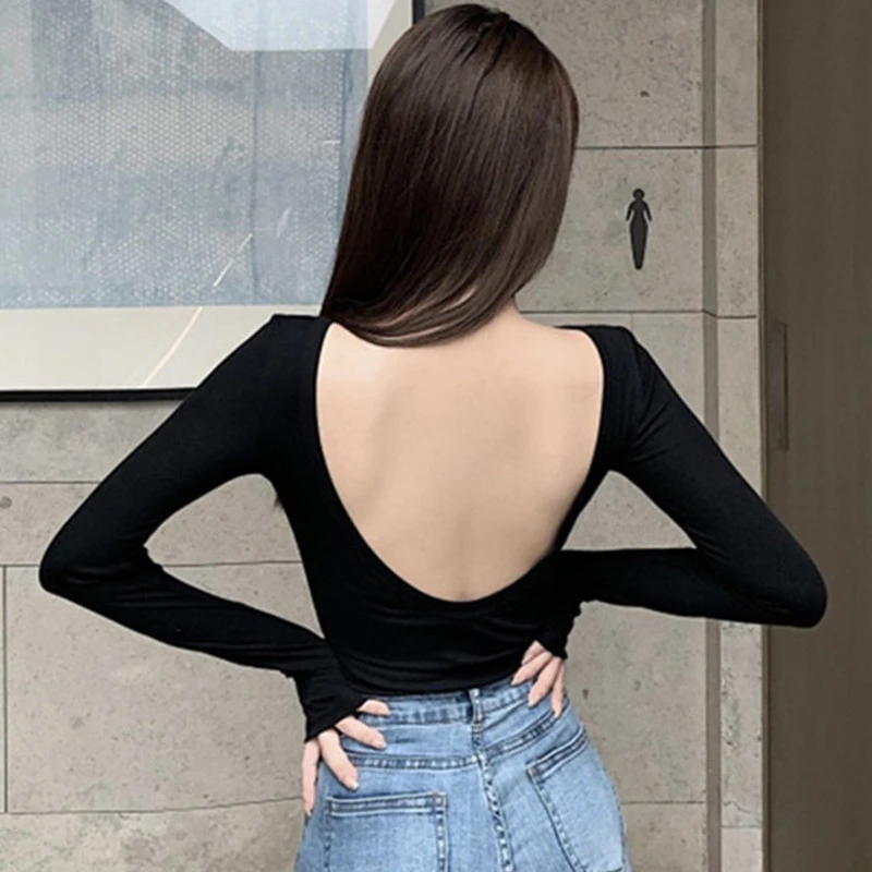 女士三伏天晒背专用衣长袖上衣夏天衣服晒太阳的后背服晒背装神器