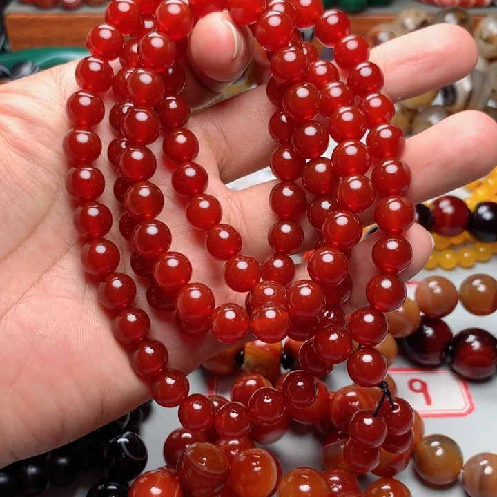 未镶嵌颈饰玛瑙/玉髓曼**华