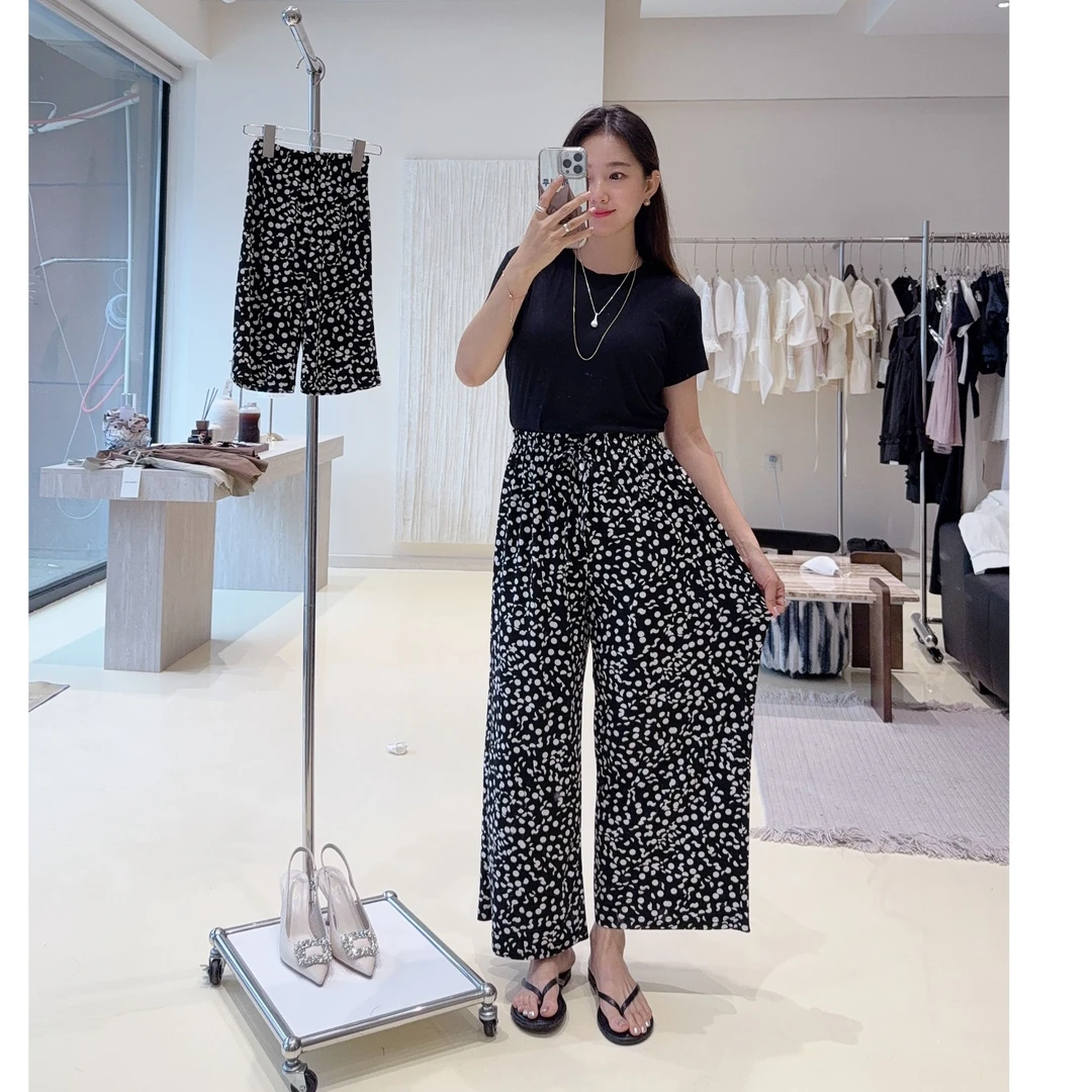 (亲子装）亲子ins冰丝裤子