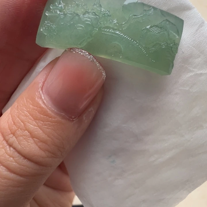定制翡翠未镶嵌包抛光