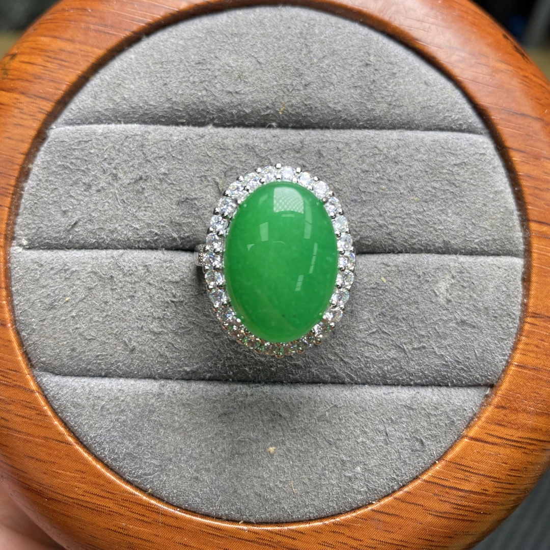 绿帘精美戒指（大小可调节）-706