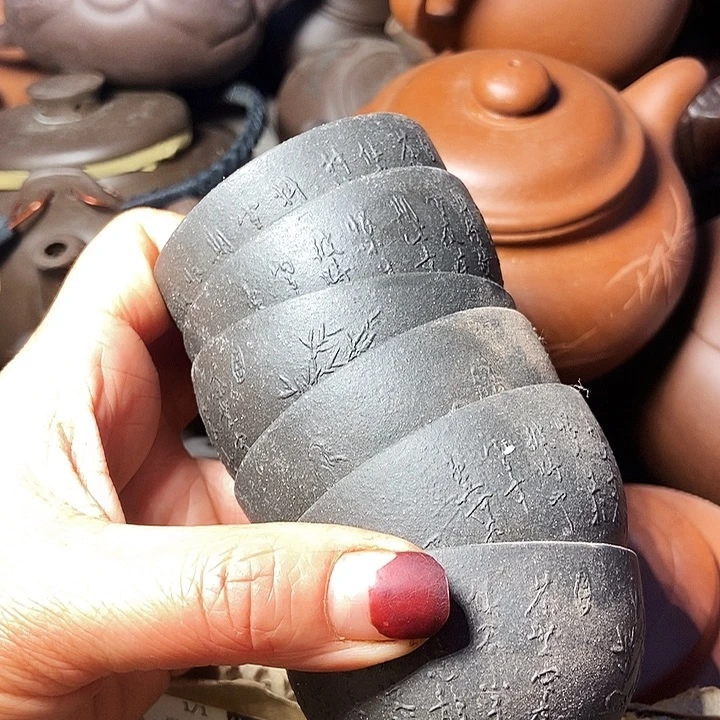 全手工制作宜兴紫砂茶壶