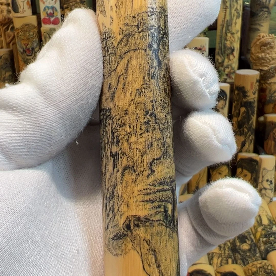手工针刺山水福利