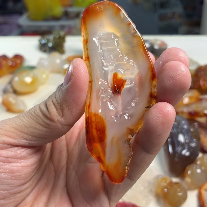 玛瑙/玉髓未镶嵌吊坠(不含链)
