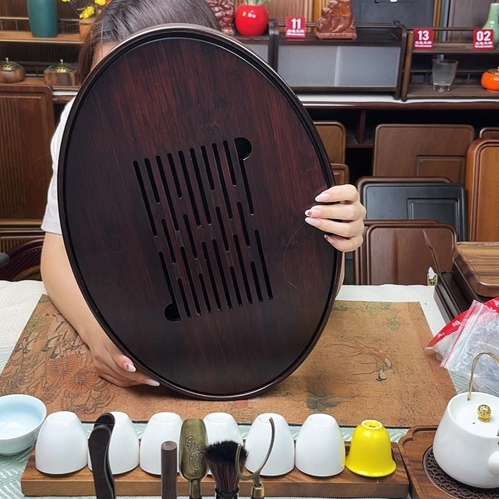 祥福椭圆形茶盘45*31.5
