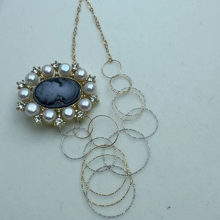 淡水珍珠颈饰未镶嵌