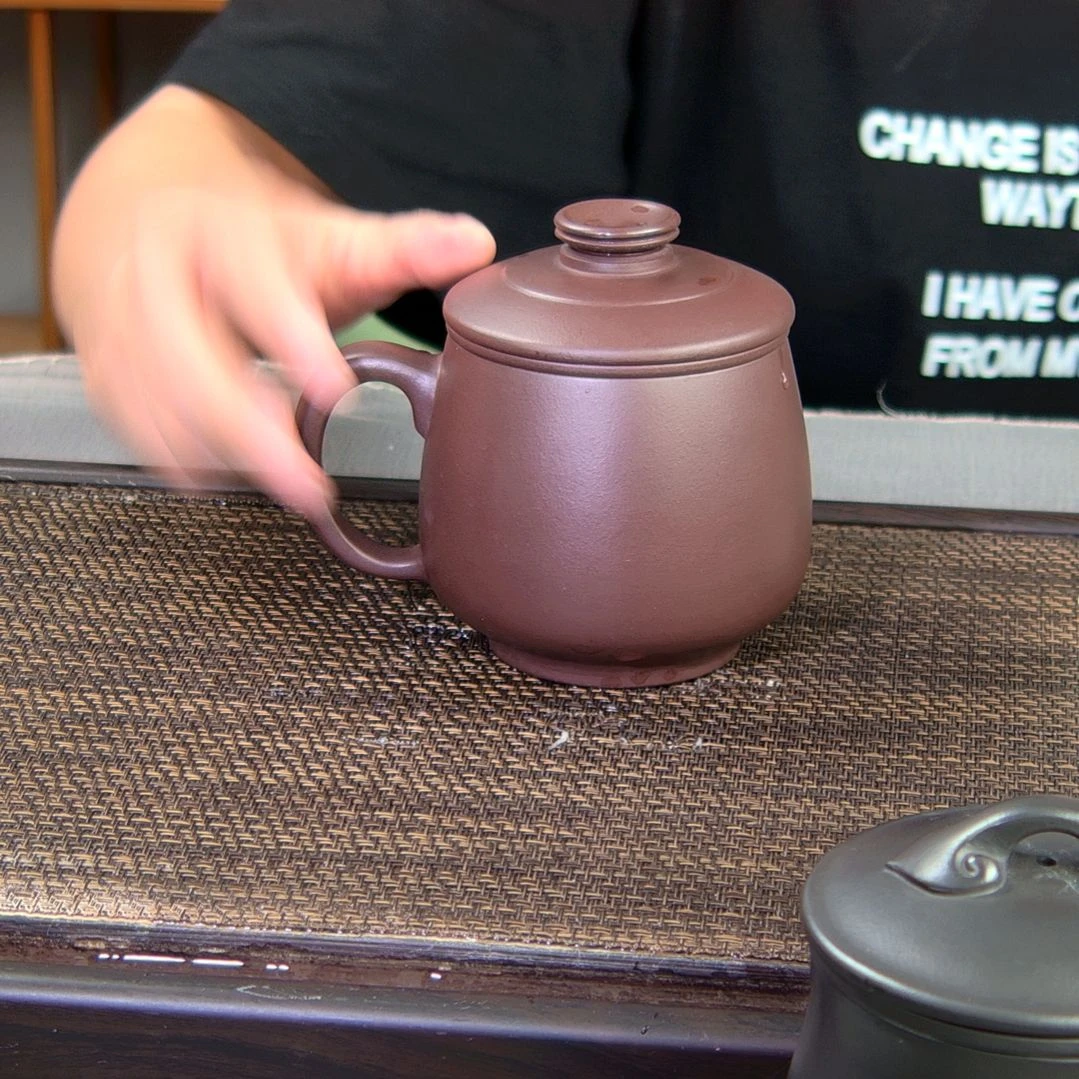 茶杯紫砂高货放漏