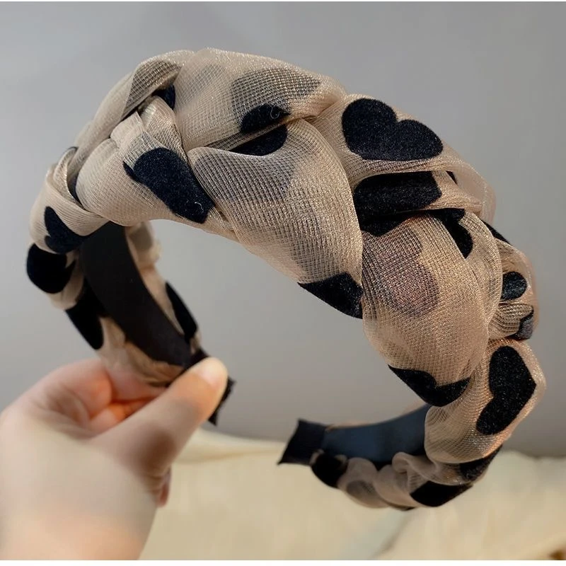 东大门欧根沙发箍发卡头箍韩国高级感高颅顶压发洗脸头饰法式头饰