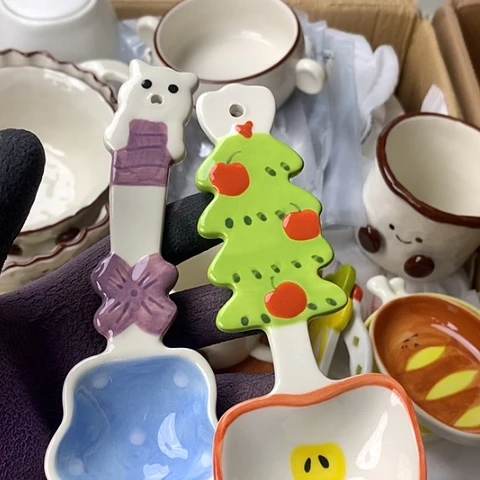 盘陶瓷制品满25拼单发货默认微瑕