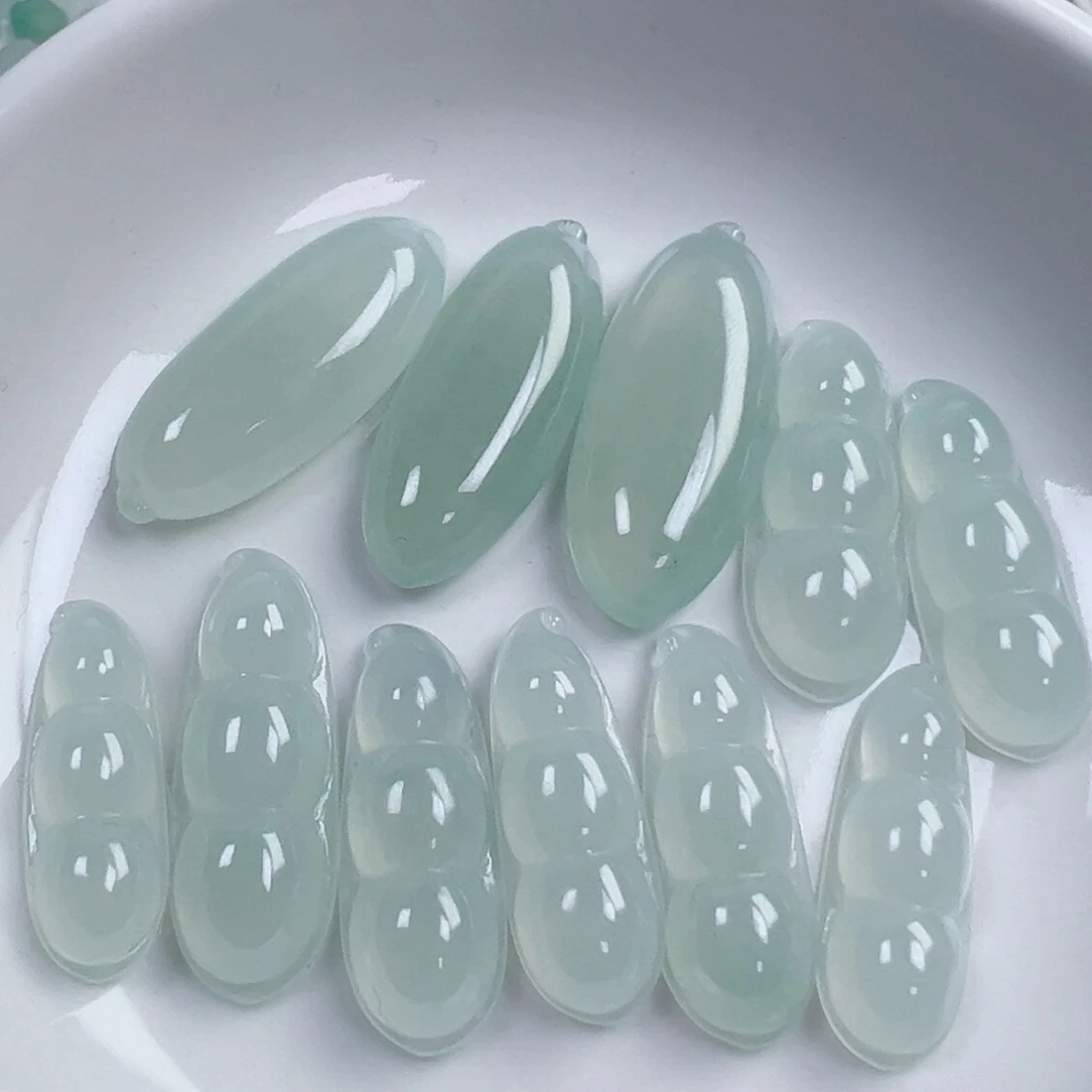 翡翠散珠翡翠福瓜，福豆可挑