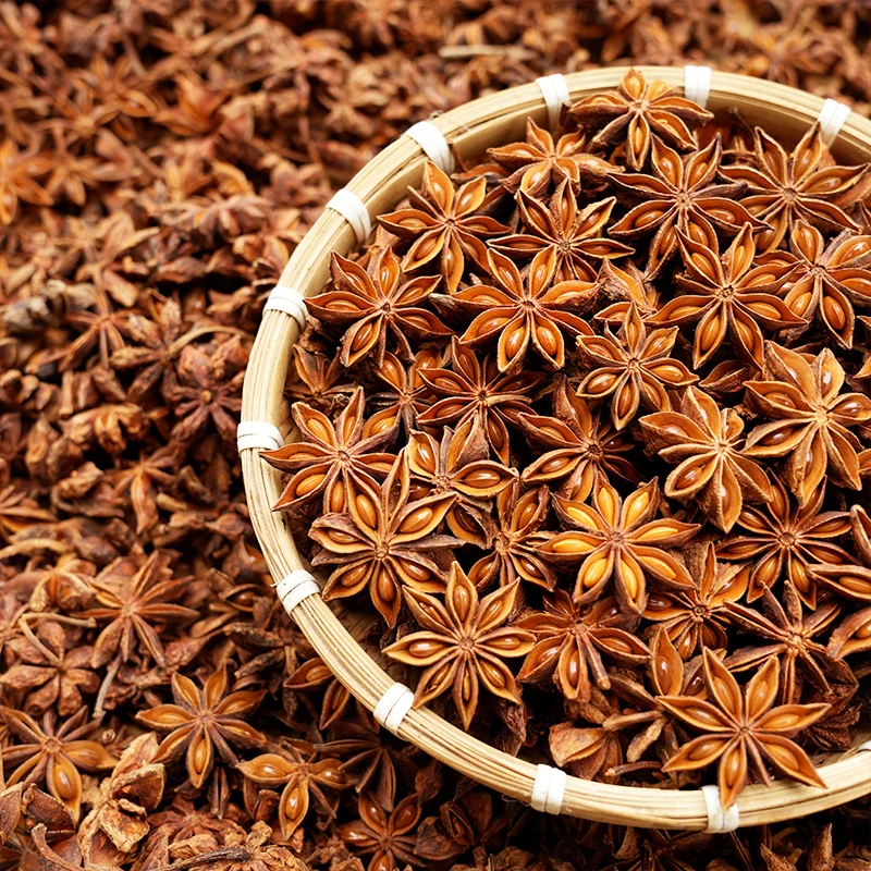 广西无硫八角100g干货大料大红八角桂皮香叶常用香料调料组合大全