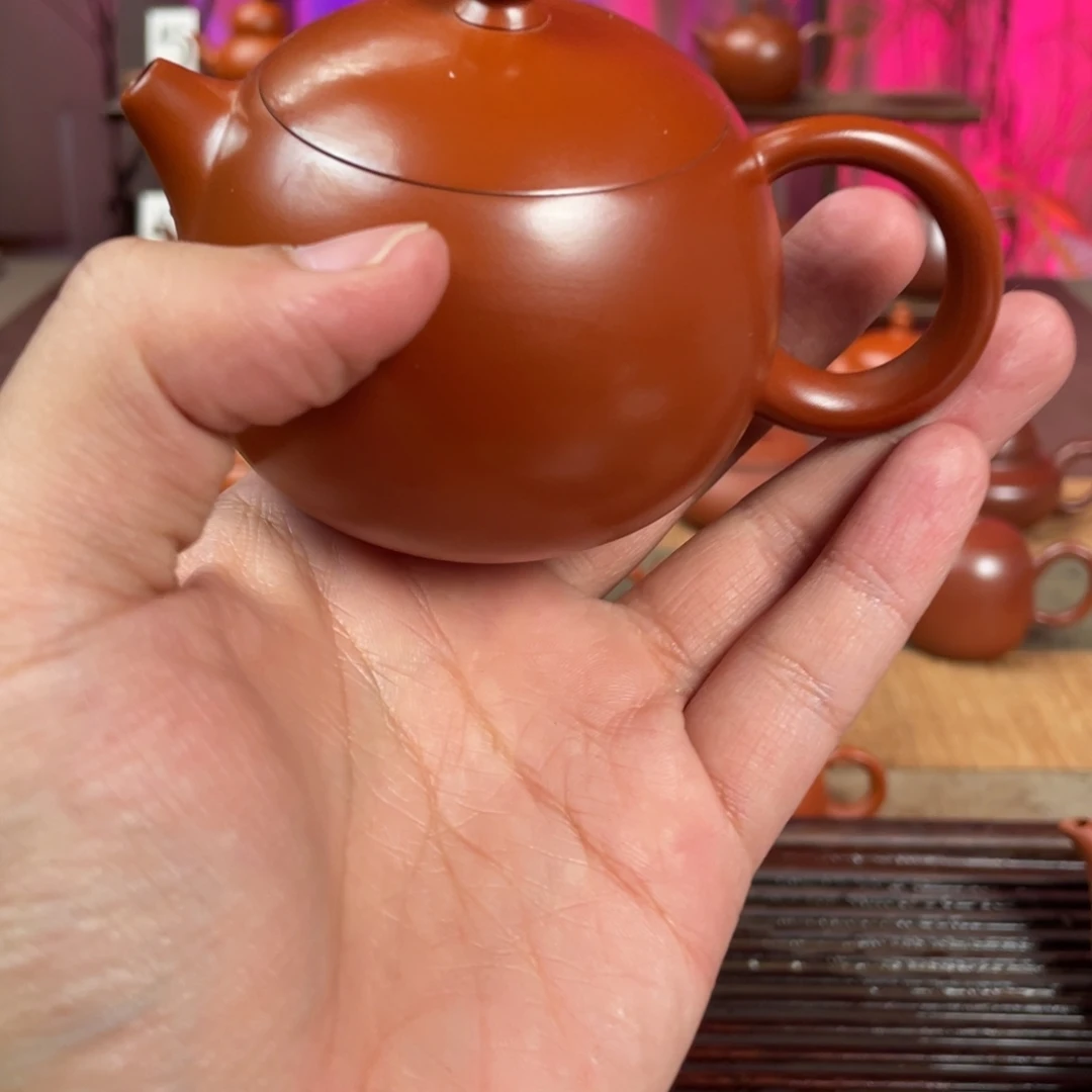 佛***缘紫砂茶壶精工超薄西施