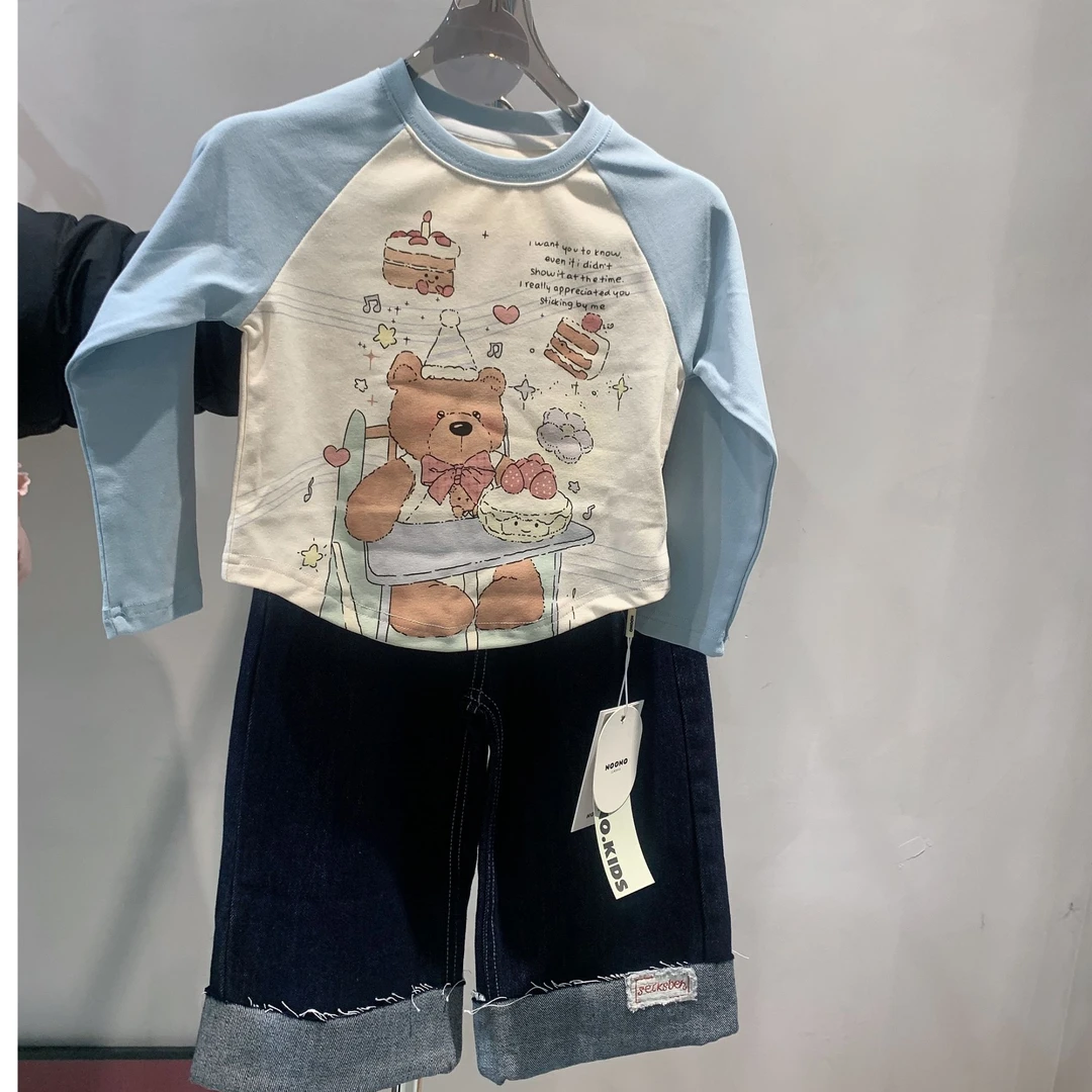 春款小童牛仔套装