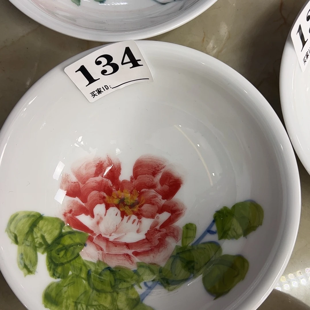 瓷片景德镇陶瓷手工手绘制作