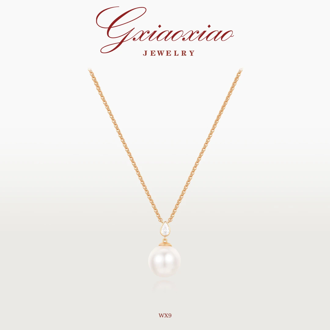 G XIAOXIAO 925银 【涓涓细流】轻奢氣質时尚精緻项链 WX9