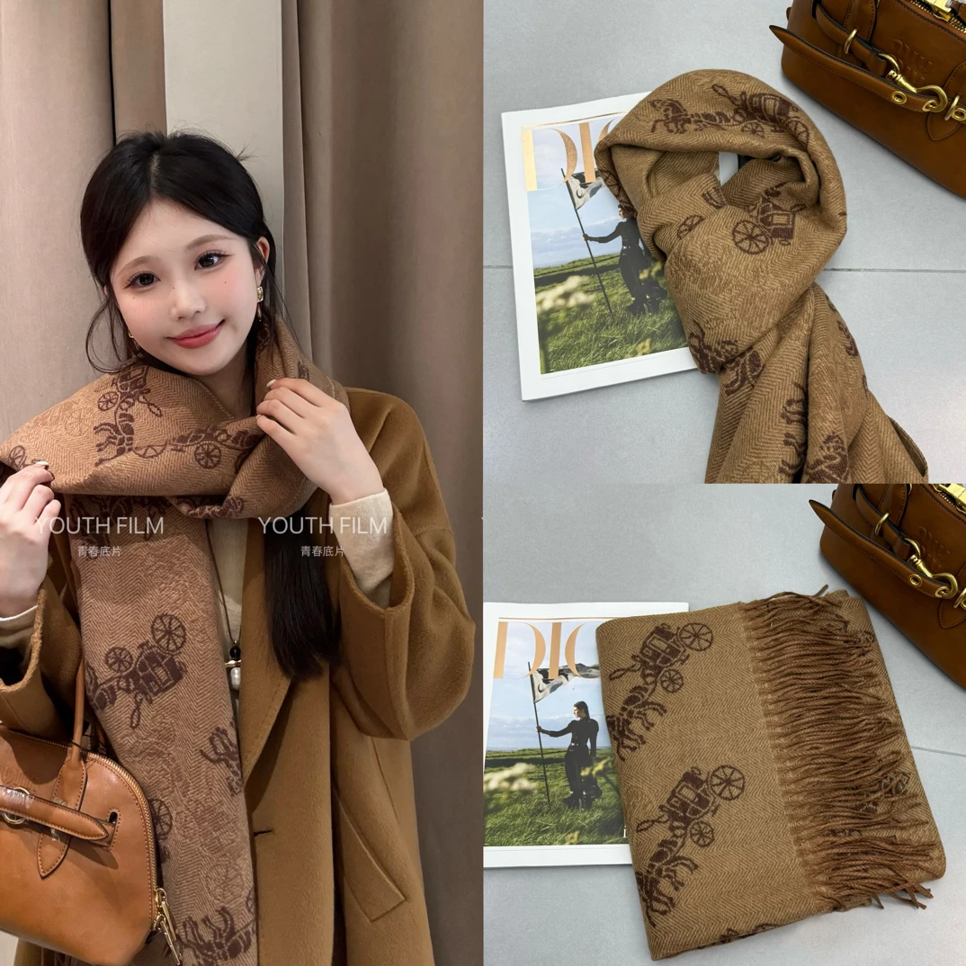 【YOUTH FILM】马车~双色围巾1454