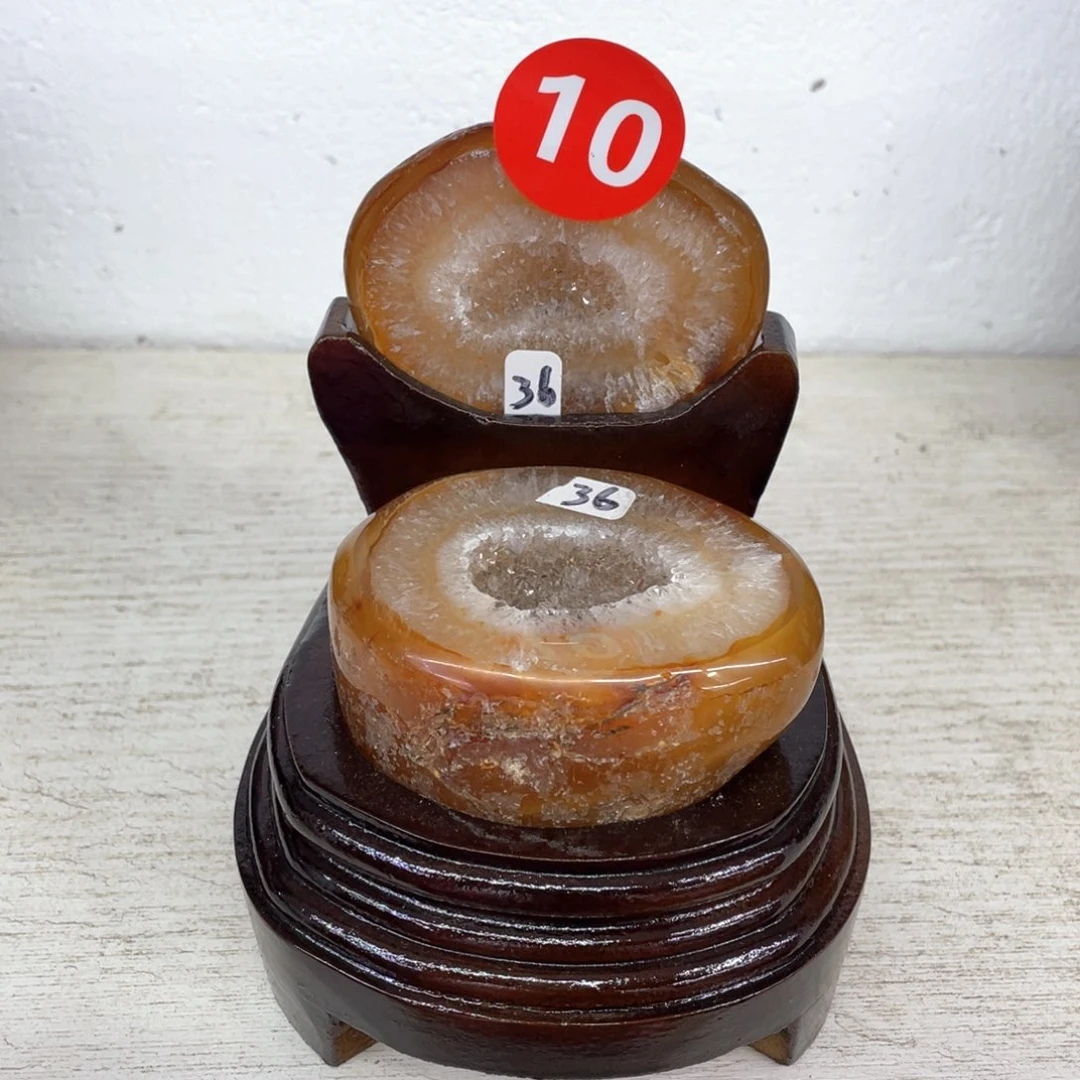 未镶嵌紫晶珠宝半成品捡漏