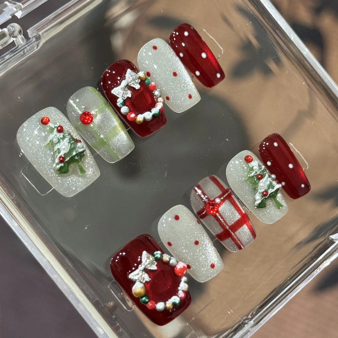 圣诞专属·纯手工定制穿戴甲