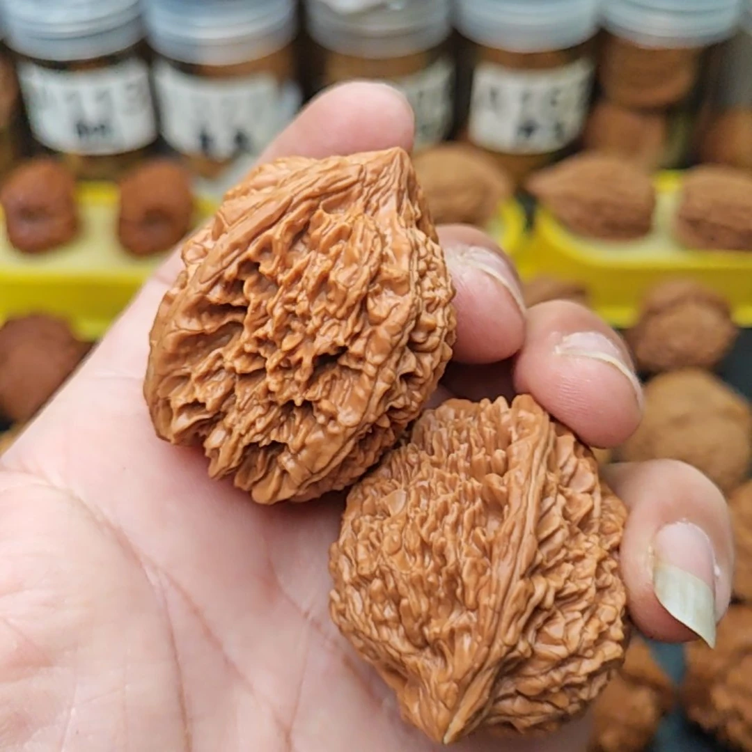 文玩核桃把件?大蒜头全品