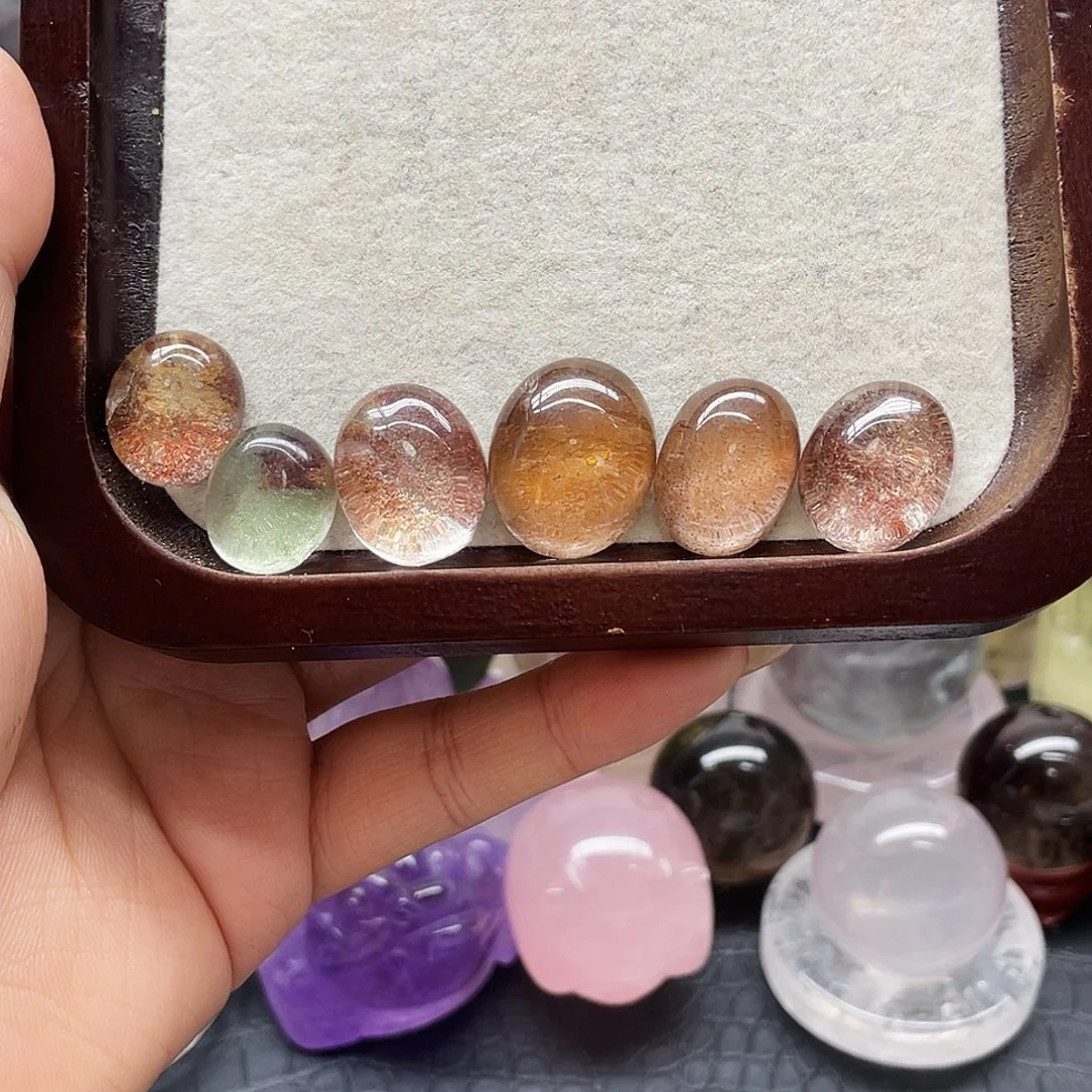 十***片水晶未镶嵌珠宝半成品82