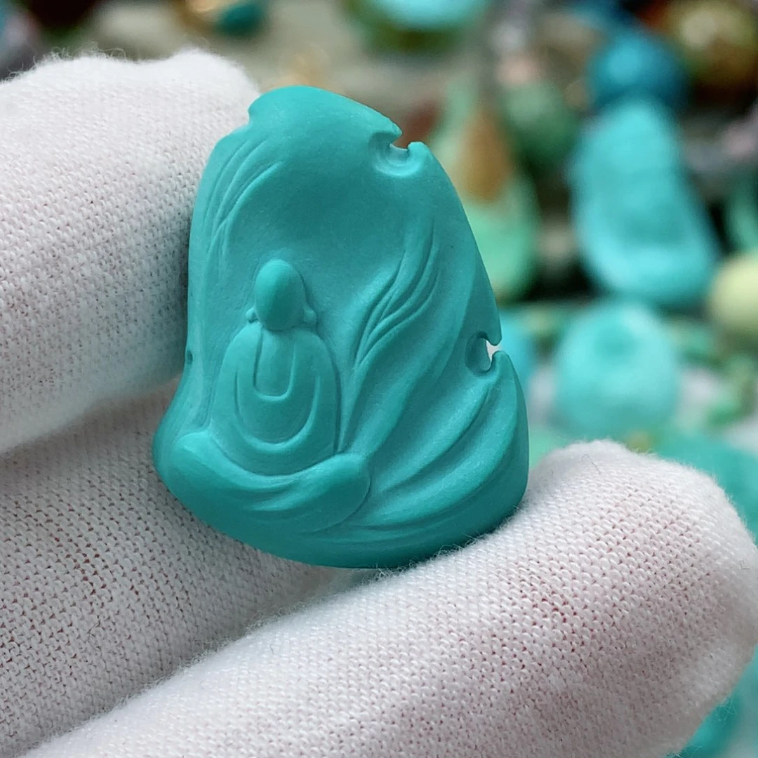 绿松石珠宝奇石未镶嵌