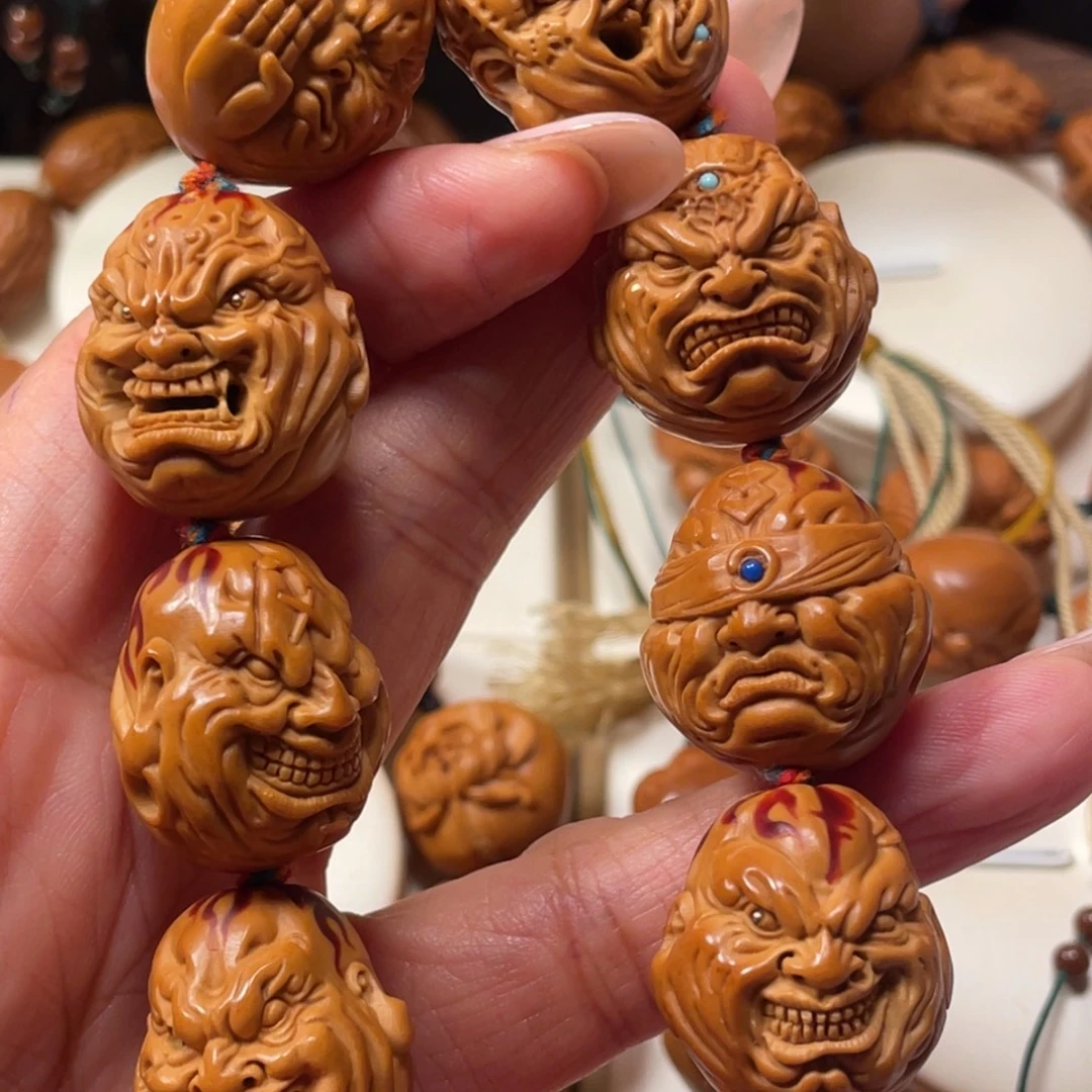 手串/手链橄榄核火焰恶僧橄榄核手串