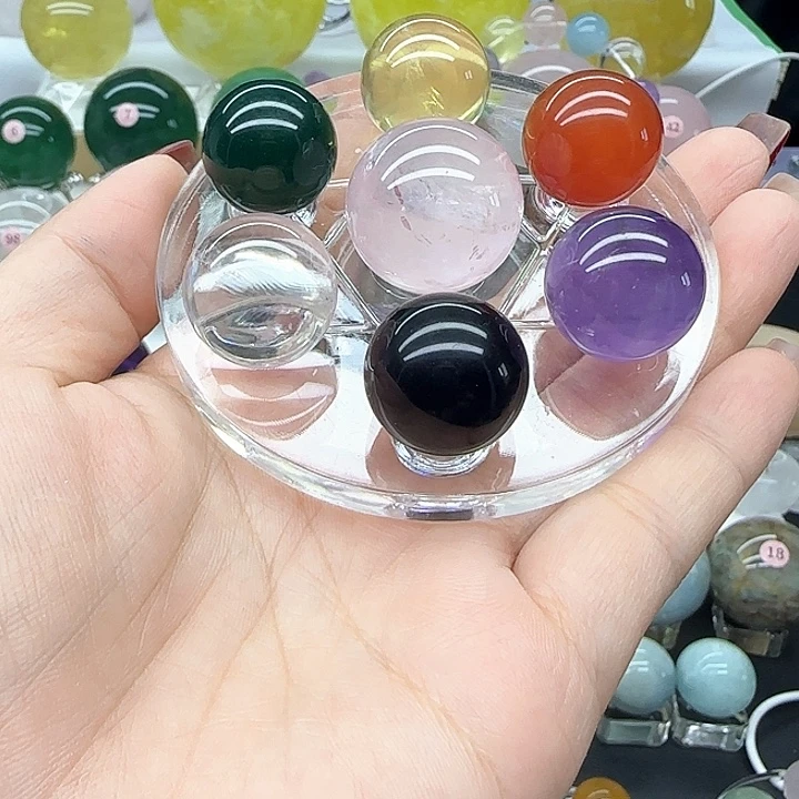 未镶嵌水晶珠宝半成品