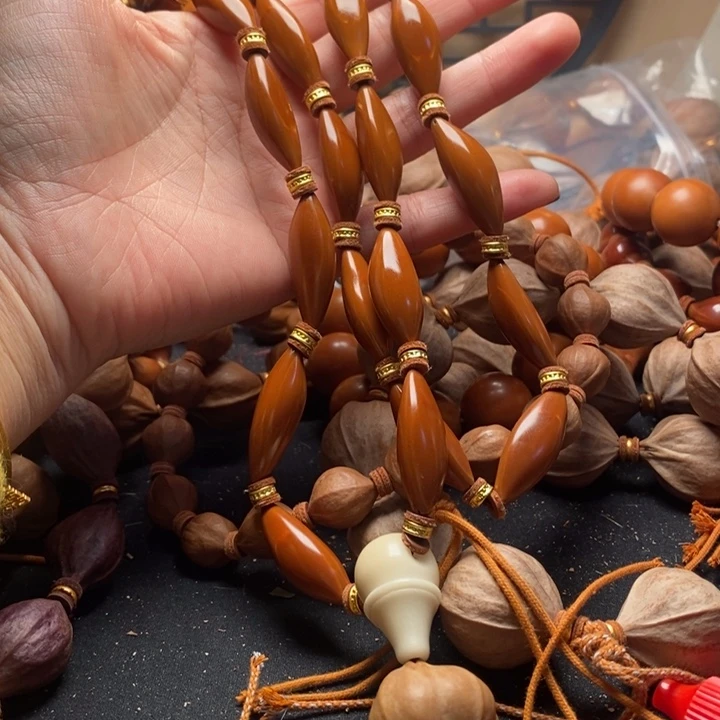 手串/手链橄榄核四花脖挂