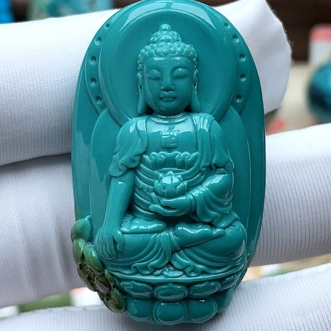 绿松石未镶嵌珠宝奇石