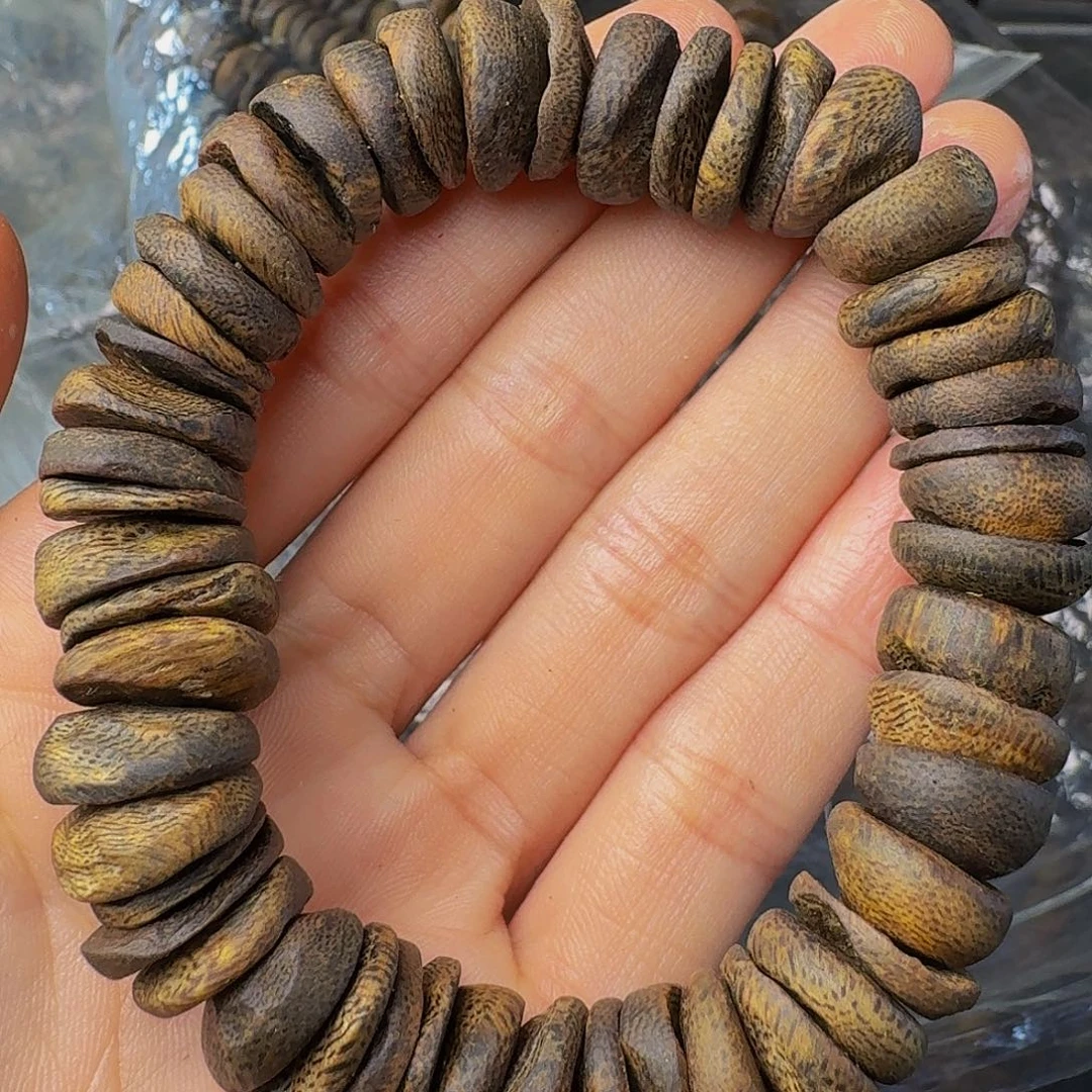 沉香手串沉水牛肉干22克