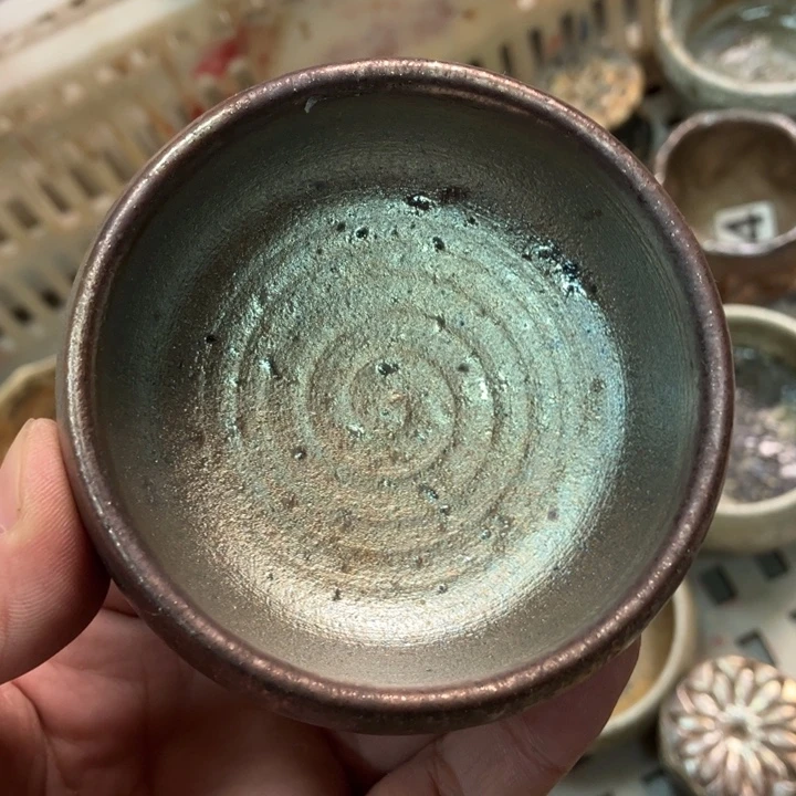 柴烧杯子宝瓶大放漏