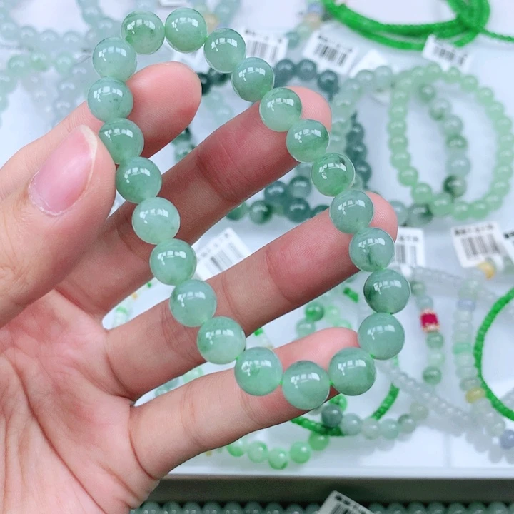 未镶嵌手链翡翠翡翠