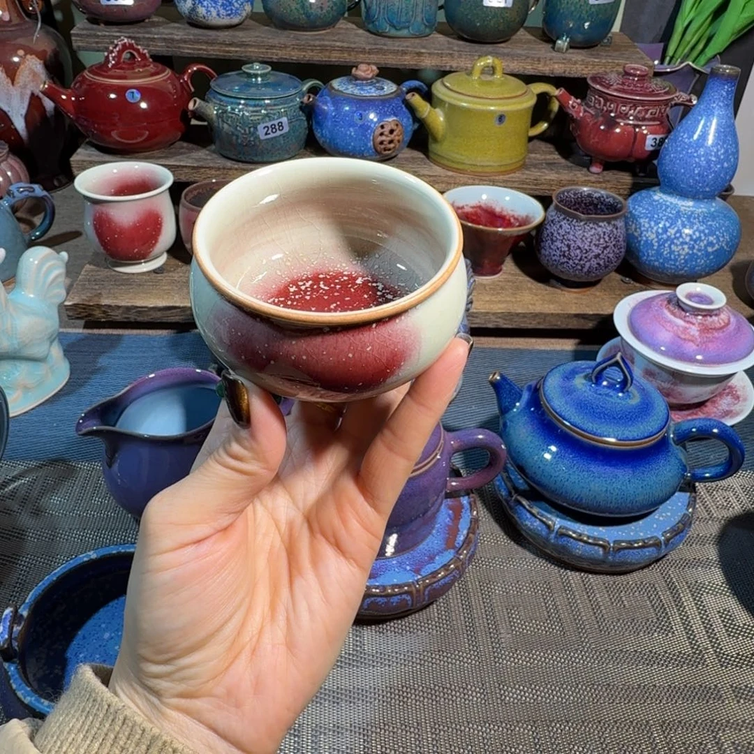 茗欣钧窑高温钧瓷