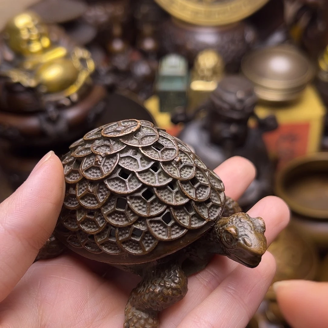 铜器摆件老王直播间