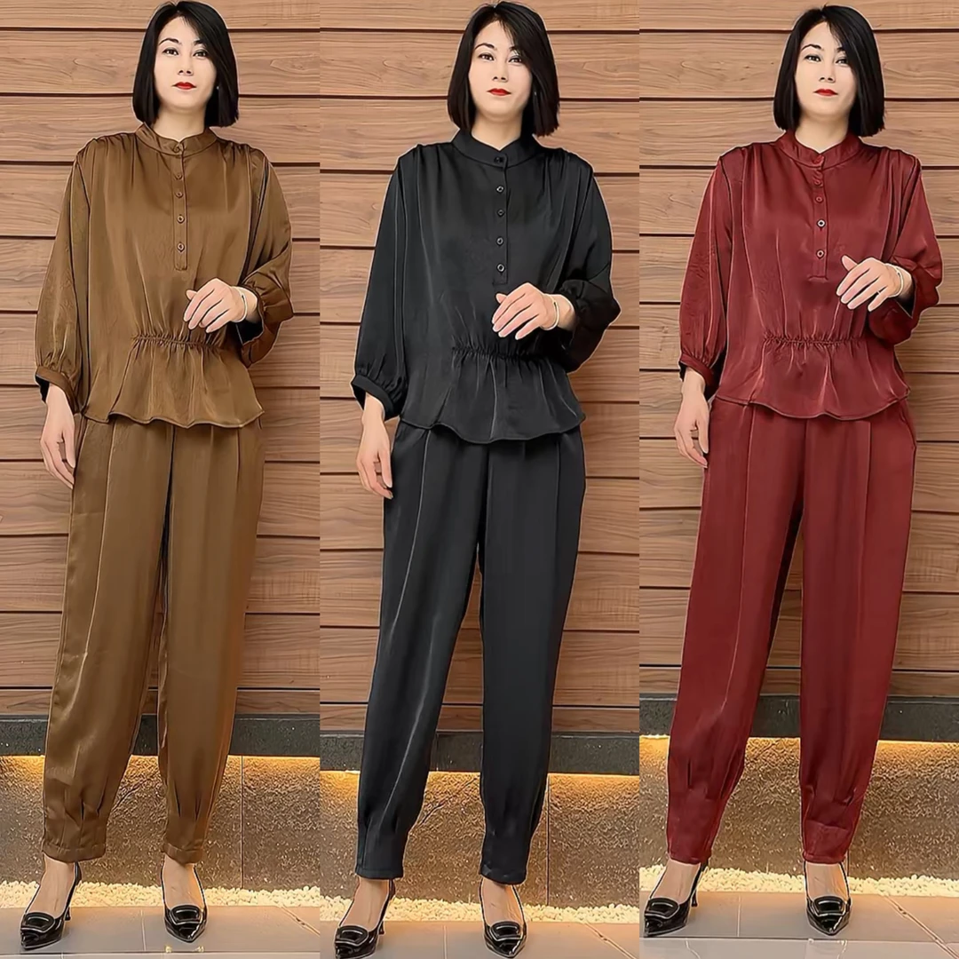 7979款新款洋气显瘦百搭两件套（套装）