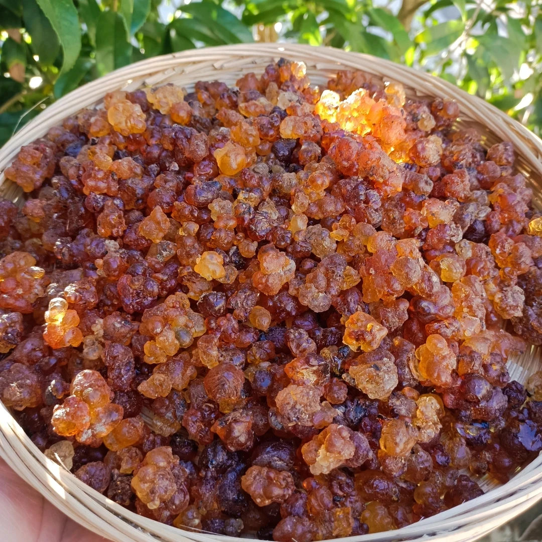 【桃胶】天然人工采摘带树皮桃胶可搭配雪燕煮甜品食用